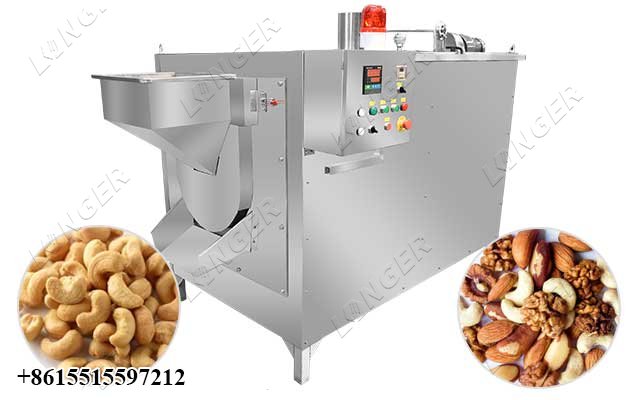 Drum Cashew Nut Roaster Machine Supplier in China