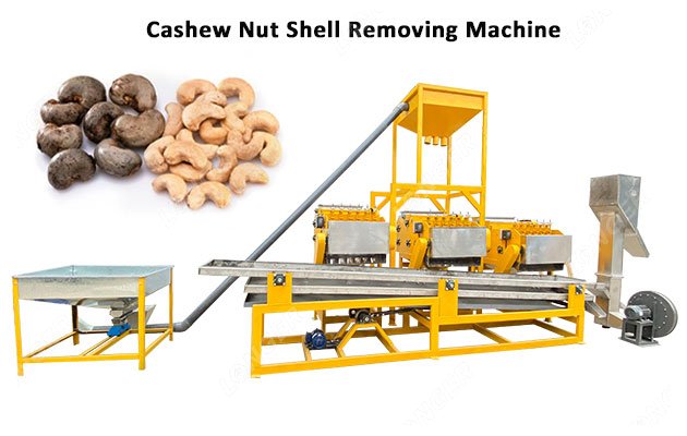 3 TPD Automatic Cashew Nut Shell Removing Machine
