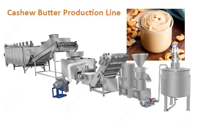 Automatic Cashew Butter Paste Production Line LONGER