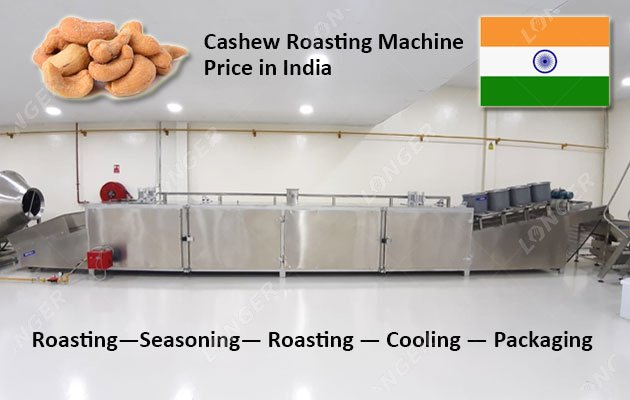 Full Set of Cashew Roasting Machine Price in India