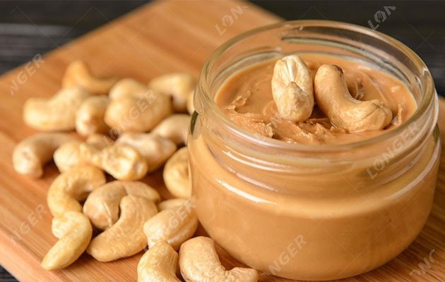 Cashew Butter Production Process in Industry
