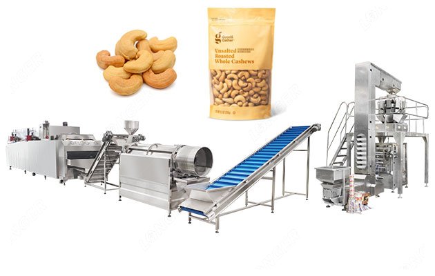 LFM Automatic Cashew Roasting and Packing Line