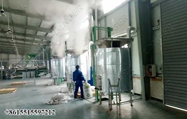 Cashew Nut Processing Plant Cooking Machine