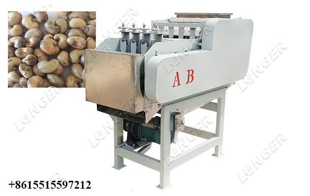 4 Blade Automatic Cashew Shell Cutting Machine in China