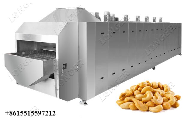 Large Cashew Nut Roasting Machine Price
