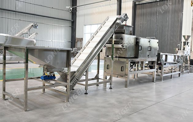 Large Scale Cashew Nut Crusher Machine