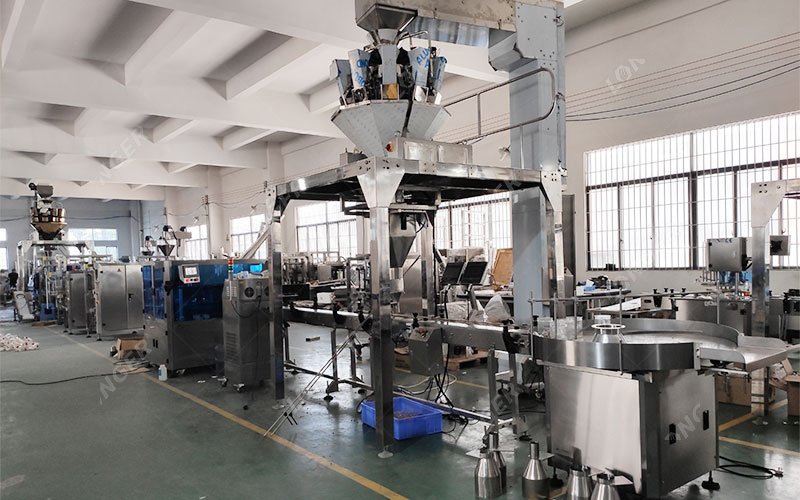 PLC Control Cashew Nut Tin Packing and Sealing Machine