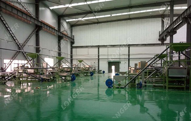 cashew nut processing plant site