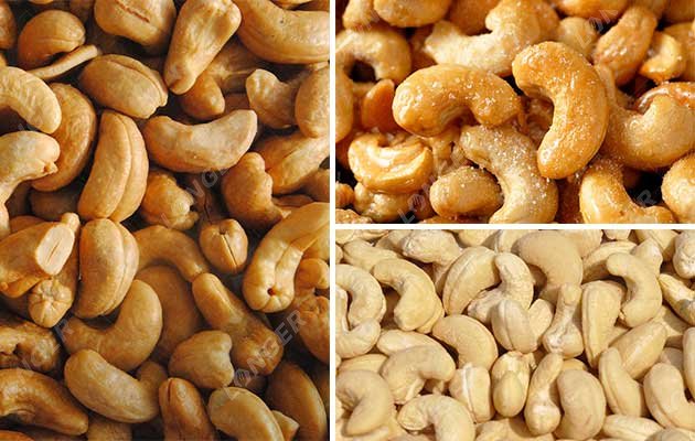 how to process cashew nuts