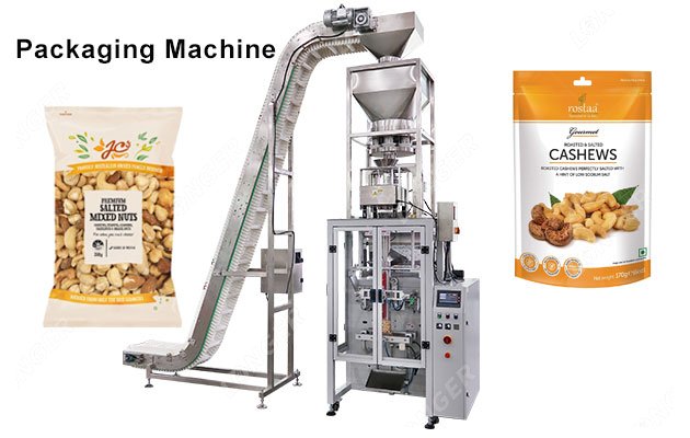 Salted Cashew Nut Packaging Machine