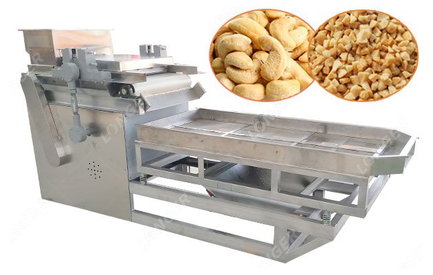 Cashew Pieces Cutting Machine|Cashew Nut Dicer Stainless Steel