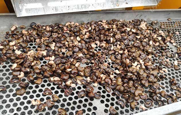 Automatic Cashew Nut Shell Removing Machine