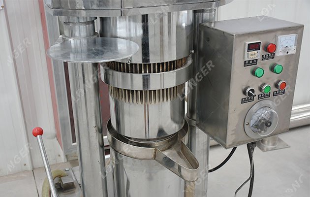 Hydraulic Cashew Oil Press Machine