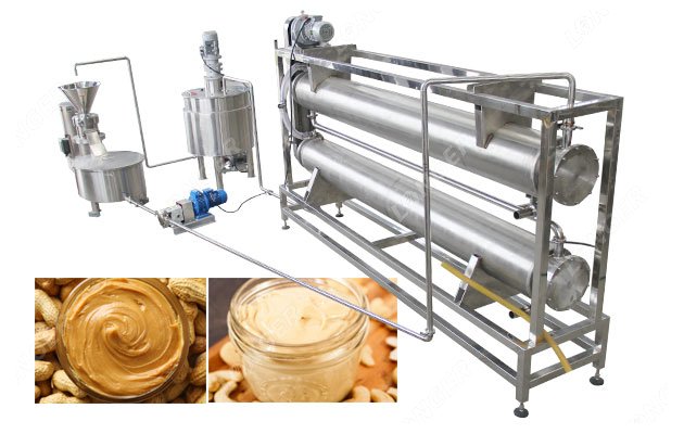 Industrial Cashew Peanut Butter Cooling Machine