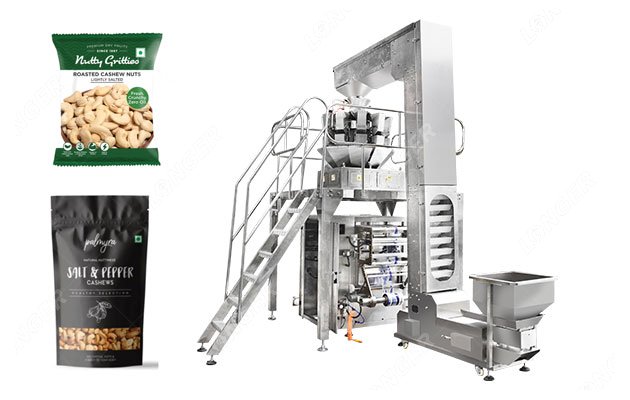 Roasted Cashew Packing Machine